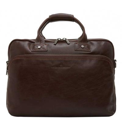 Castelijn & Beerens Firenze Business Laptop Bag 15.6" + Tablet RFID-Mocca