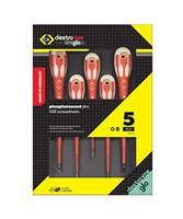 C.K VDE Schroevendraaierset 5-delig - thumbnail
