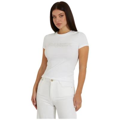 Guess Sangallo T-Shirt Dames Wit - Maat XL - Kleur: Wit | Soccerfanshop