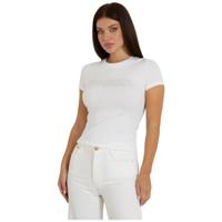 Guess Sangallo T-Shirt Dames Wit - Maat XL - Kleur: Wit | Soccerfanshop - thumbnail