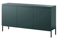 NADUVI Collection Kate Dressoir - B 150 cm - Donkergroen / Zwart - thumbnail