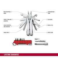 Victorinox Swiss Tool Spirit X Plus Ratchet 3.0236.L Multitool Aantal functies 36 Zilver - thumbnail