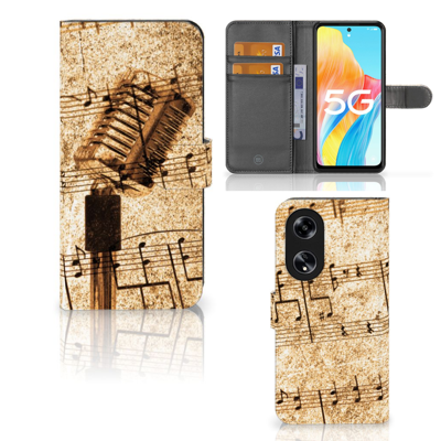 OPPO Reno8 T 5G | Telefoonhoesje met foto | Bladmuziek