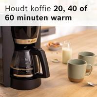 Bosch TKA4M233 Koffiefilter apparaat Zwart - thumbnail