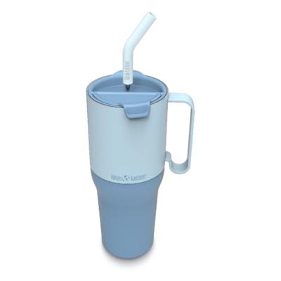 Klean Kanteen Rise 1065ml/36oz + Flip-straw Deksel Thermosfles Ice Blue 1065ml Klean Kanteen Rise 1065ml/36oz + Flip-straw Deksel Thermosfles Ice Blue 1065ml