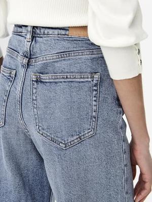 Only Onljuicy Hw Wide Leg Rea365 Noos 15234743 Mom Jeans Medium Blue Denim Nas365