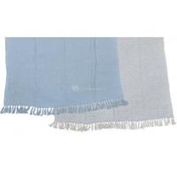 Plaid set blauw - thumbnail