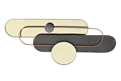 Wanddecoratie DKD Home Decor Grijs Gouden Metaal PVC Modern (96 x 5 x 40,6 cm) Wanddecoratie DKD Home Decor Grijs Gouden Metaal PVC Modern (96 x 5 x 40,6 cm)