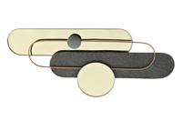 Wanddecoratie DKD Home Decor Grijs Gouden Metaal PVC Modern (96 x 5 x 40,6 cm) - thumbnail