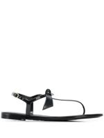 Alexandre Birman bow detail sandals - Black - thumbnail