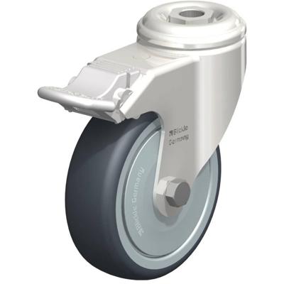 Blickle LKRXA-TPA 101KFD-FI (LKRXA-TPA 101KD-FI-FK) Zwenkwiel met rem Wieldiameter: 100 mm Draagvermogen (max.): 110 kg 1 stuk(s) Blickle LKRXA-TPA 101KFD-FI (LKRXA-TPA 101KD-FI-FK) Zwenkwiel met rem Wieldiameter: 100 mm Draagvermogen (max.): 110 kg 1 stuk(s)