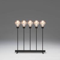 Konstsmide 3962-710TR LED-lantaarn Barnsteen LED Zwart Energielabel: F (A - G) - thumbnail