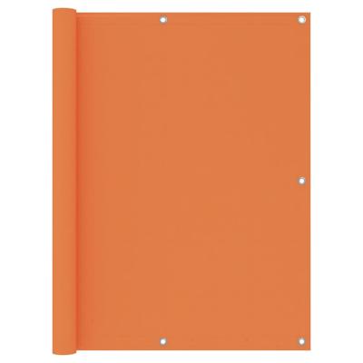 VidaXL Balkonscherm 120x400 cm oxford stof oranje VidaXL Balkonscherm 120x400 cm oxford stof oranje