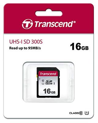 Transcend Premium 300S SDHC-kaart 16 GB Class 10, UHS-I, UHS-Class 1 Transcend Premium 300S SDHC-kaart 16 GB Class 10, UHS-I, UHS-Class 1