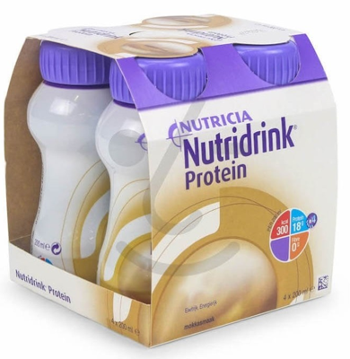 Nutridrink Proteine mokka 200ml 4 Stuks