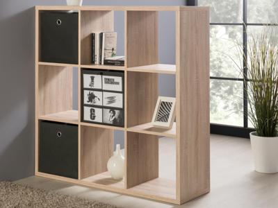 Boekenkast MAXIM 9 vakken sonoma eik Boekenkast MAXIM 9 vakken sonoma eik