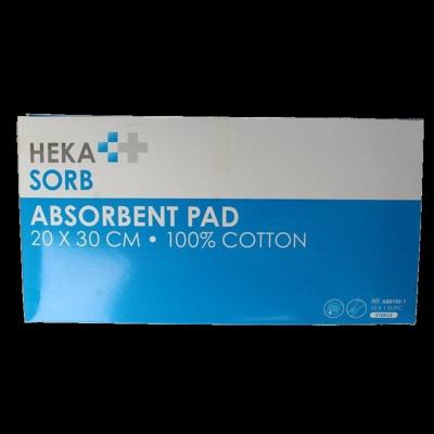 Hekasorb Absorberend verband 20x30 steriel 10 Stuks Hekasorb Absorberend verband 20x30 steriel 10 Stuks