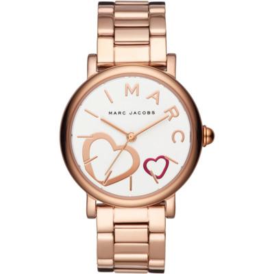 Horlogeband Marc by Marc Jacobs MJ3589 Roestvrij staal (RVS) Rosé 18mm