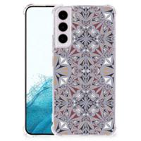 Samsung Galaxy S22 Plus Anti-Shock Hoesje Flower Tiles - thumbnail
