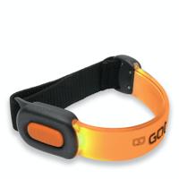 Outwet Gato armband led usb one size neon oranje - thumbnail