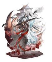 Grandmaster of Demonic Cultivation Acrylic Stand Wei Wuxian & Lan Wangji 4th Anniversary Ver. 23 cm - thumbnail