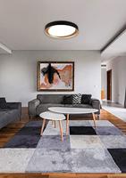 Trio Zwarte plafonnièreZeta Ø 48cm - R62712402 - thumbnail