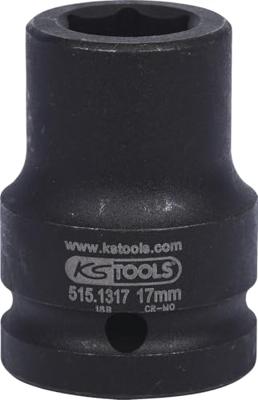KS Tools 5151317 515.1317 Kracht-dopsleutelinzet 17 mm
