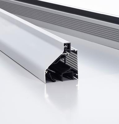 Intersteel Deurkruk Jura Hoek 90° op schild profielcilindergat 55mm RVS