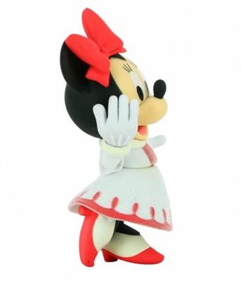 Disney Characters Fluffy Puffy Figure - Minnie (Ver. A)