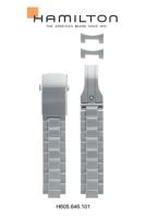 Horlogeband Hamilton H695646101 Staal 20mm - thumbnail