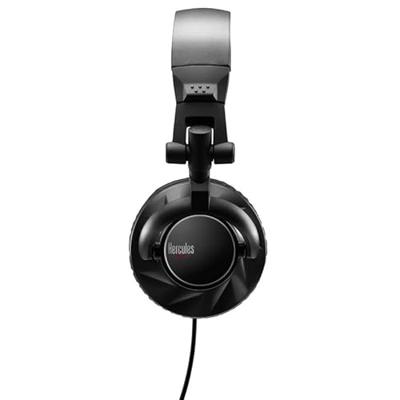 Hercules DGP DJ60 DJ Over Ear koptelefoon Kabel Zwart Vouwbaar