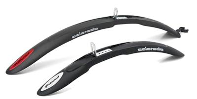 Polisport Spatbordset 26" colorado - zwart