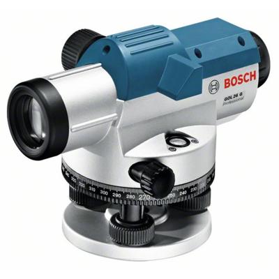 Bosch Blauw GOL 26 G Professional | Optisch Nivelleertoestel | incl. koffer en accessoire-set - 0601068001 Bosch Blauw GOL 26 G Professional | Optisch Nivelleertoestel | incl. koffer en accessoire-set - 0601068001