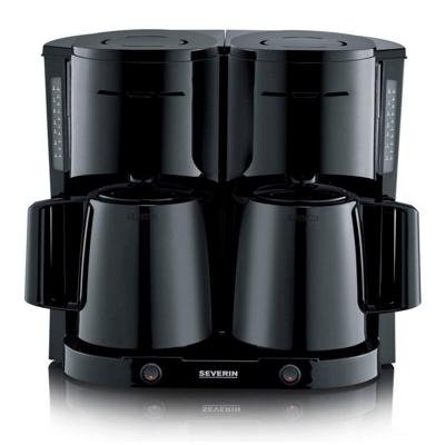Severin KA 9315 Koffiezetapparaat Zwart Capaciteit koppen: 16 Met thermoskan Severin KA 9315 Koffiezetapparaat Zwart Capaciteit koppen: 16 Met thermoskan
