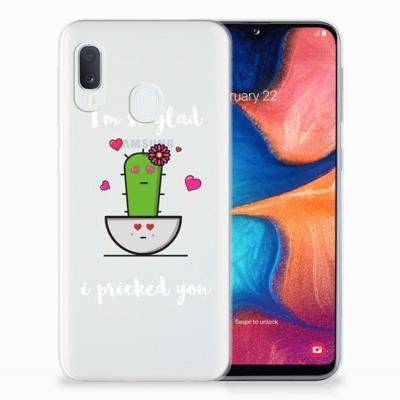 Samsung Galaxy A20e Telefoonhoesje met Naam Cactus Glad Samsung Galaxy A20e Telefoonhoesje met Naam Cactus Glad