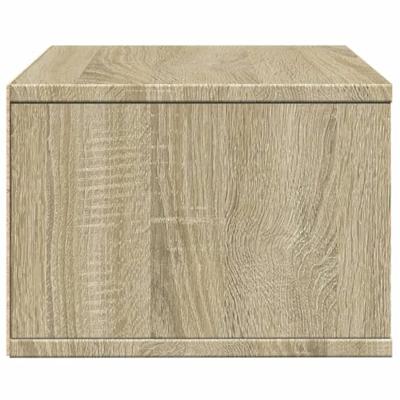 VidaXL Printerkastje 40x32x22,5 cm bewerkt hout sonoma eikenkleurig VidaXL Printerkastje 40x32x22,5 cm bewerkt hout sonoma eikenkleurig