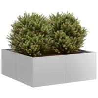 VidaXL Plantenbak 80x80x30 cm gegalvaniseerd staal - thumbnail
