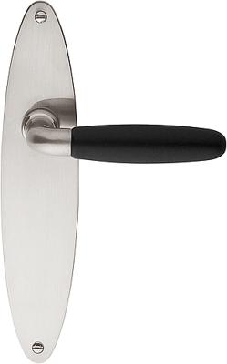 Formani TIMELESS 1931MPOSFC deurkruk op schild blind - mat nikkel/ebbenhout