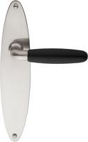 Formani TIMELESS 1931MPOSFC deurkruk op schild blind - mat nikkel/ebbenhout - thumbnail