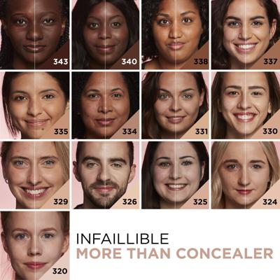 L’Oréal Paris Make-Up Designer Infaillible More Than Concealer - 324 Oatmeal - Dekkende Concealer met Matte Finish - 11 ml
