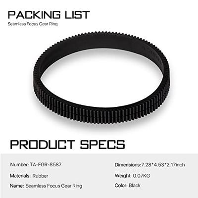 Tilta Seamless Focus Gear Ring for 85mm to 87mm Lens
