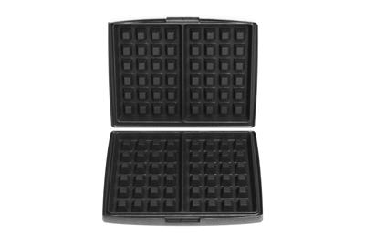 Fritel 142361 Bakplaten Brusselse-Luikse Wafels Aluminium/Zwart
