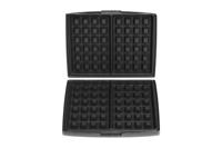 Fritel 142361 Bakplaten Brusselse-Luikse Wafels Aluminium/Zwart - thumbnail