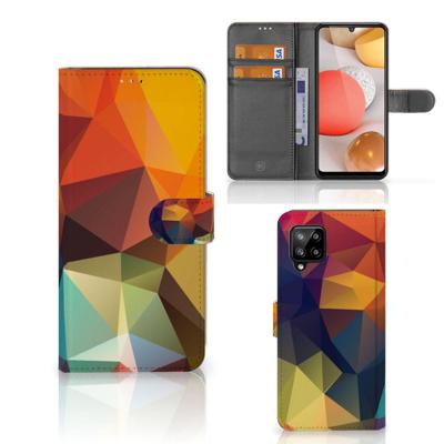 Samsung Galaxy A42 5G | Book Case | Polygon Color Samsung Galaxy A42 5G | Book Case | Polygon Color