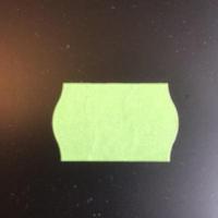 Etiket 2616 licht-groen perm 2-slit golf - thumbnail