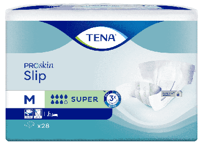 Tena Proskin slip super maat M 28 Stuks