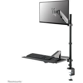 Neomounts DS90-325BL1 Monitor-tafelbeugel 43,2 cm (17) - 81,3 cm (32) Zwart In hoogte verstelbaar, Kantelbaar, Zwenkbaar, Roteerbaar