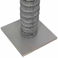 Kunstpalmboom 6 bladeren 100 cm groen - thumbnail