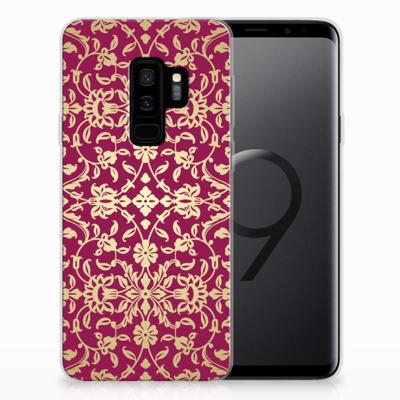 Siliconen Hoesje Samsung Galaxy S9 Plus Barok Pink Siliconen Hoesje Samsung Galaxy S9 Plus Barok Pink