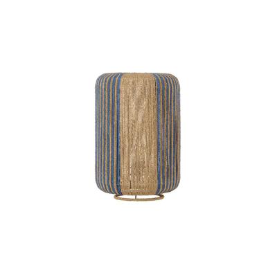 Lyora TafellampAbby Ø 33cm bruin met blauw - 9586611